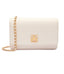 Borsa Elisabetta Franchi BS01A46E2 Burro a tracolla in materiale sintetico con placca logo