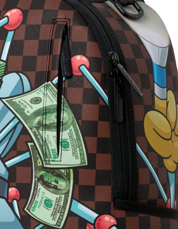 ZAINO SPRAYGROUND 9079 INSPECTOR GADGET HANDS BACKPACK