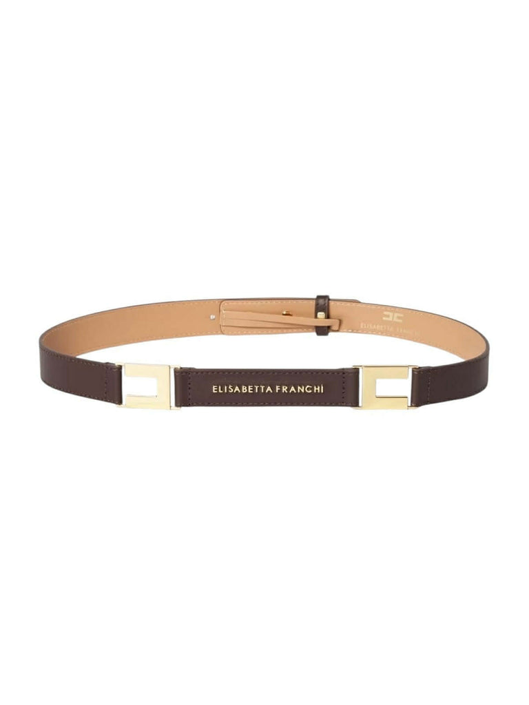 Cintura Elisabetta Franchi CT09S61E2 con logo doppia CC