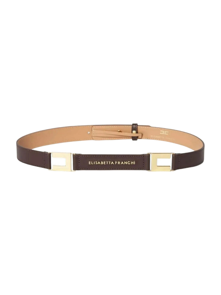 Cintura Elisabetta Franchi CT09S61E2 con logo doppia CC