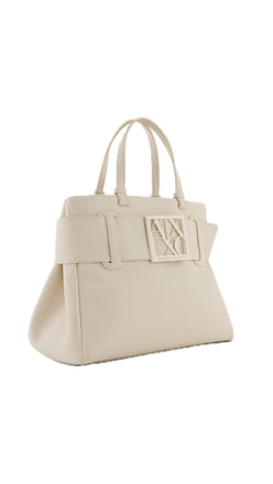 Borsa Armani Exchange XW000285 AF11902 Tote Medium Susie Soft Beige