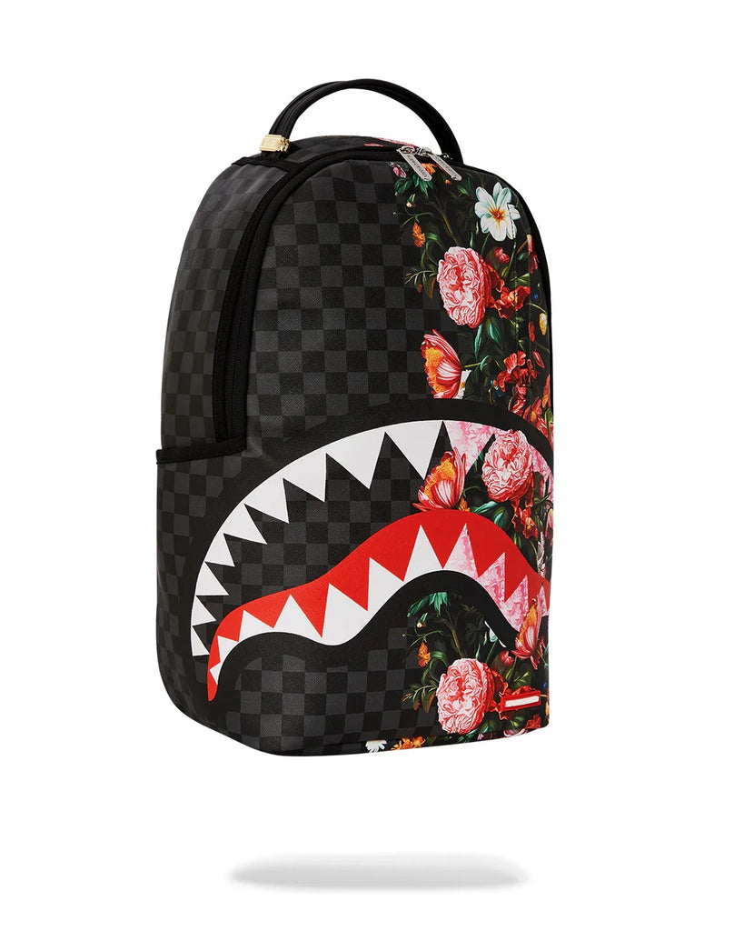 BORSA SPRAYGROUND ART7639 SPLIT PINK FLORAL CHECK DLXSV BACKPACK
