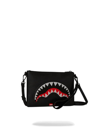 POCHETTE SPRAYGROUND ART8028 FLY KNIT MOUTH CROSSOVER CLUTCH