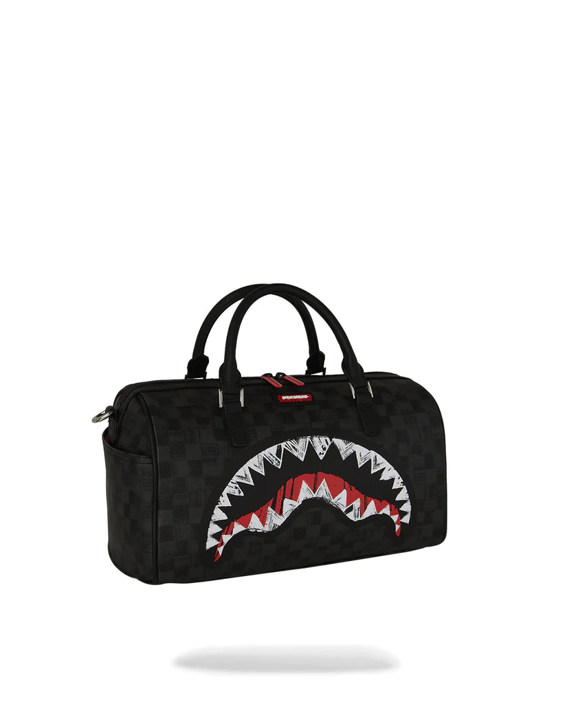 BORSA SPRAYGROUND 8347 SCRIBBLE SHARK MINI DUFFLE