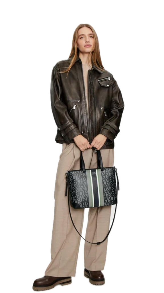 Borsa Armani Exchange Art949138 Shopping Bag Medium Logata