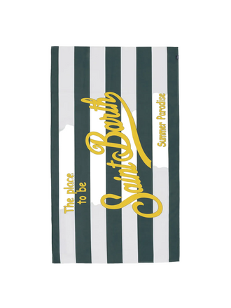 Telo mare Saint Barth in microfibra Aidan stripes pop AID0001 05134H