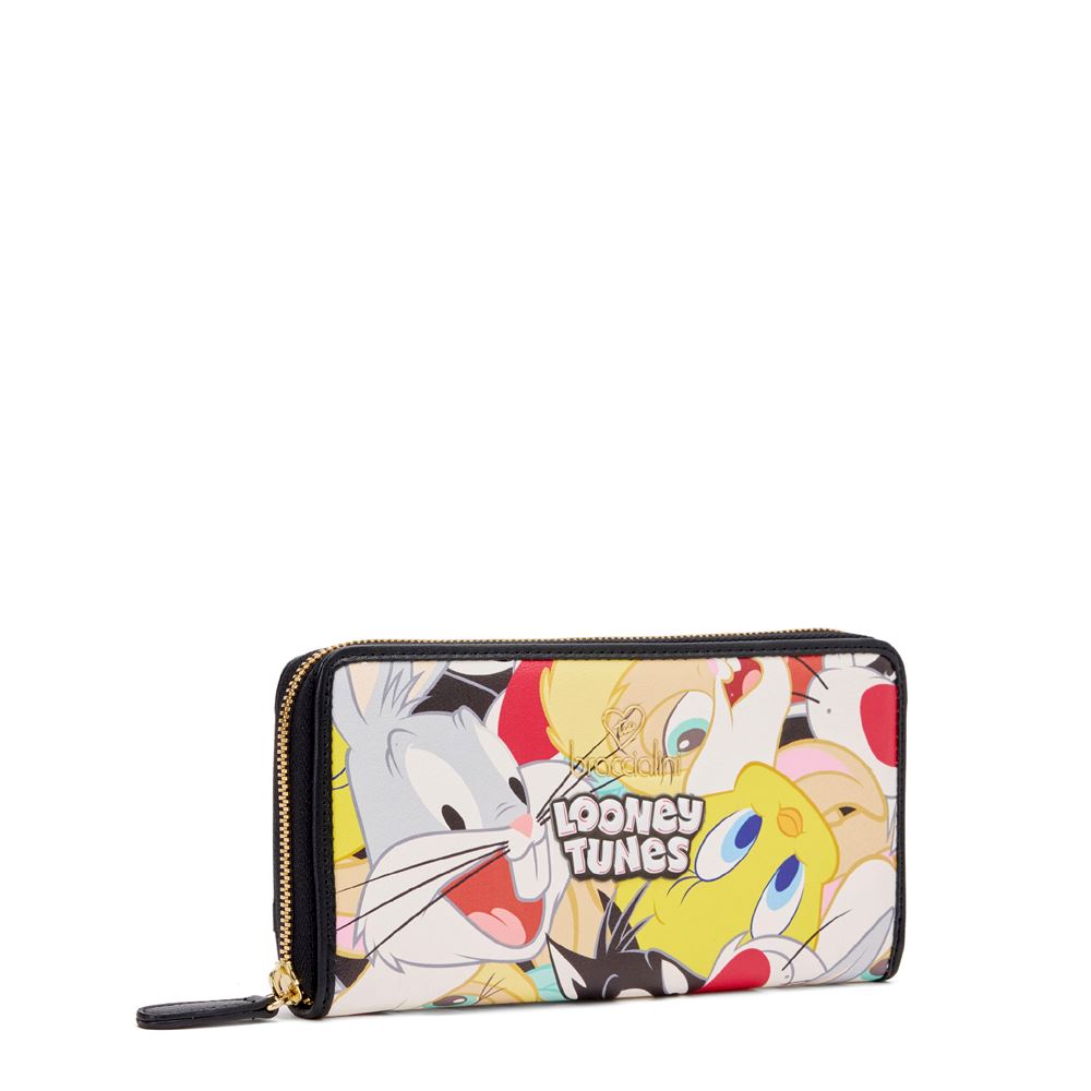 Portafoglio Zip Around Braccialini Looney Tunes AllFriend LT LT120