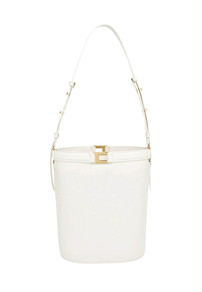 Borsa Elisabetta Franchi BS16A61E2 a secchiello medium effetto naplak