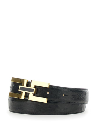 Cintura Elisabetta Franchi CT25S62E2 logo smaltato