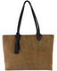 Borsa L’ Atelier Du Sac shopper Jeanette My Lady in suede con manici logati