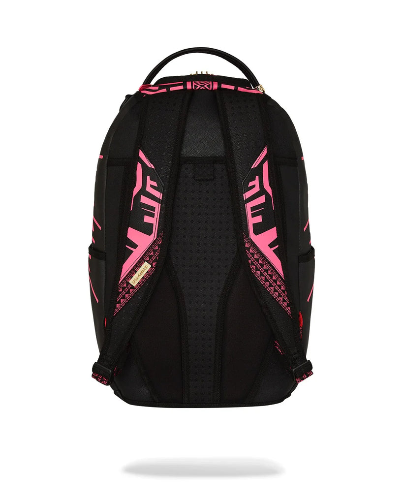 ZAINO SPRAYGROUND ART7716 AI LION NEON PINK BACKPACK