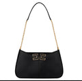 Borsa Elisabetta Franchi BS93A61E2 a spalla con dettaglio logo
