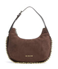 Borsa Love Moschino JC4129 con perline dorate in suede