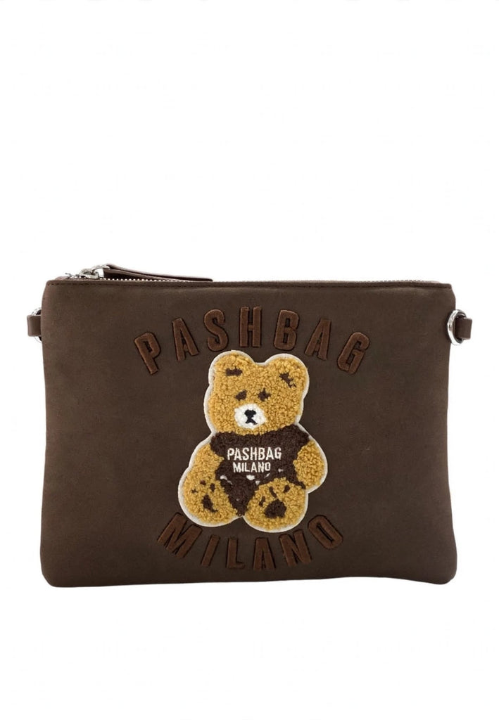 Borsa Pashbag Sophie Pochette con tracolla in suede