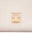 Borsa Elisabetta Franchi BS01A46E2 Burro a tracolla in materiale sintetico con placca logo