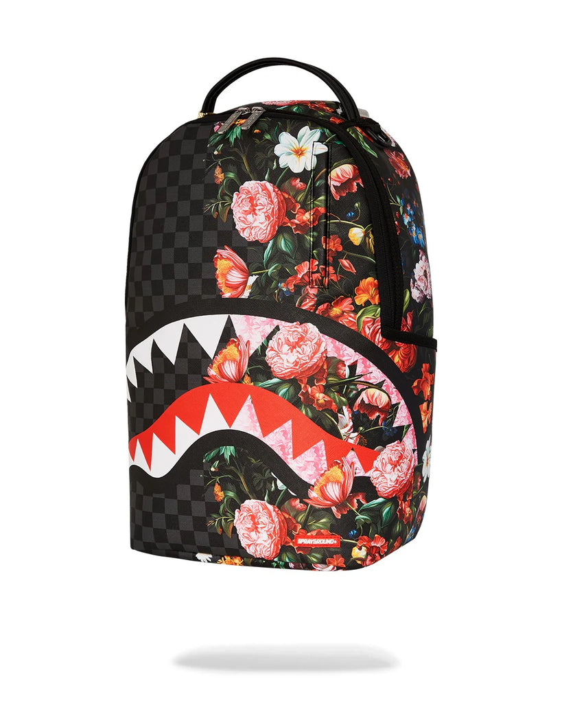 BORSA SPRAYGROUND ART7639 SPLIT PINK FLORAL CHECK DLXSV BACKPACK