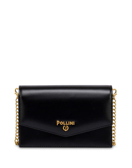 Borsa Pollini SC5306 Pochette In Plain Pu Nero