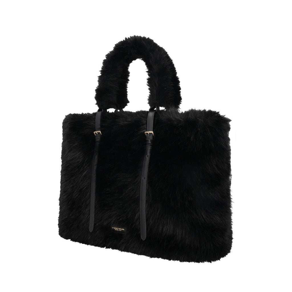 Borse Tosca blu SF2671B60 Shopping bag Cleo con manici regolabili