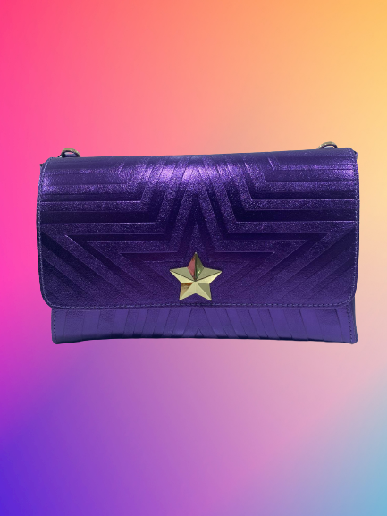 Borsa M*BRC ART Q240 pochette linea stellina in pelle