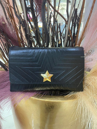 Borsa M*BRC ART Q240 pochette linea stellina in pelle