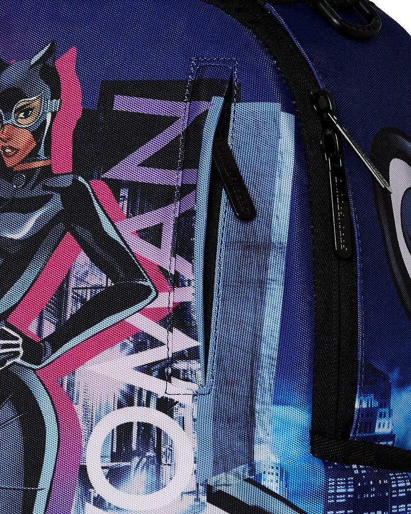 ZAINO SPRAYGROUND ART7746 CAT WOMAN IN THE CITY DLXR BACKPACK