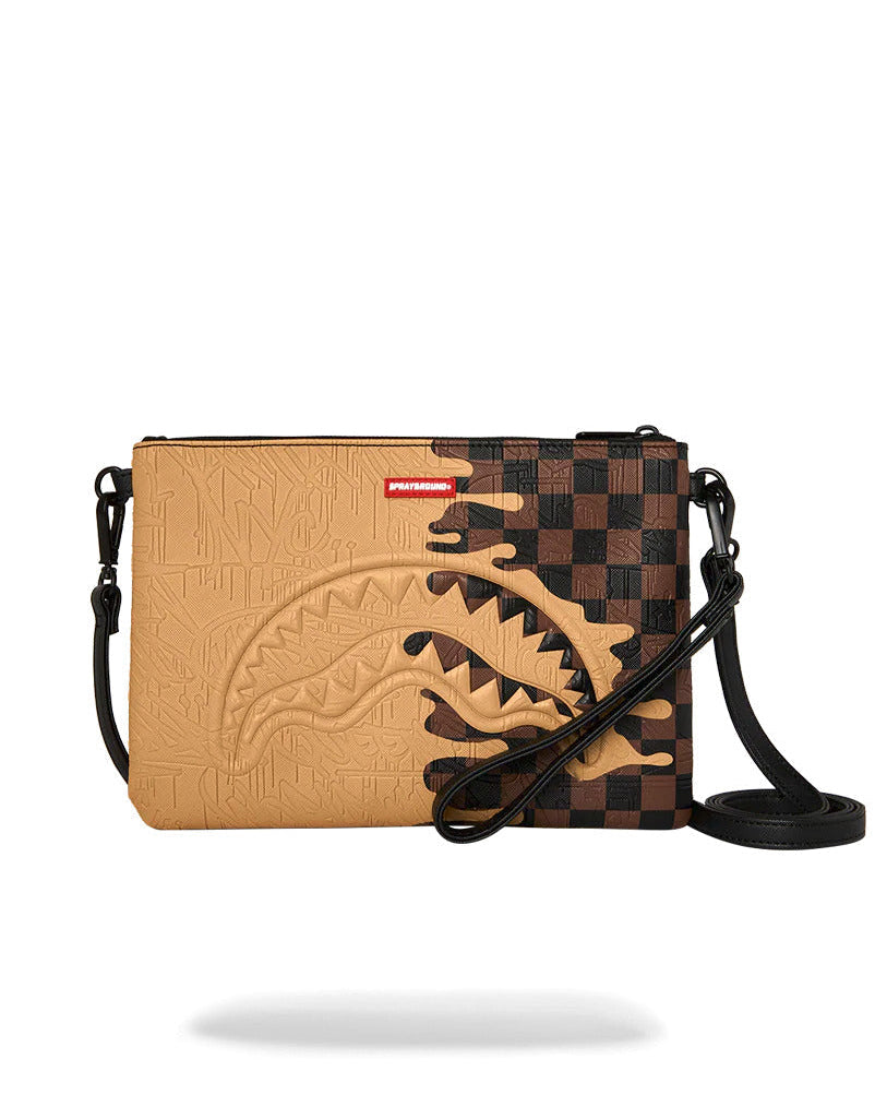 POCHETTE SPRAYGROUND  9368 HENNY MELT CROSSOVER CLUTCH