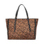Borsa Tosca blu TF261B226 Shopping Kate in pelle animalier