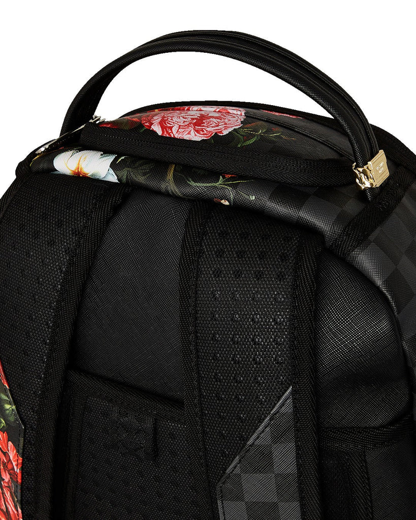 BORSA SPRAYGROUND ART7639 SPLIT PINK FLORAL CHECK DLXSV BACKPACK