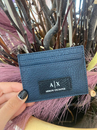 Portacarte Armani Exchange uomo art 958053 blu