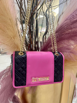 Borsa Love Moschino JC4171 Flap Bag Quilted B/color