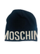 Cappello Moschino Art 65165 M2997 donna nero logo lurex
