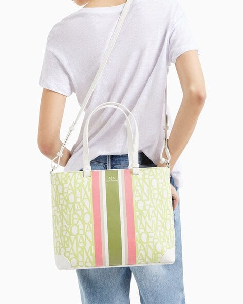 Borsa Armani Exchange Art949138 Shopping Bag Medium Logata