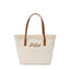 Borsa Saint Barth City Bag In Canvas Con Fringe CBM001 00302L