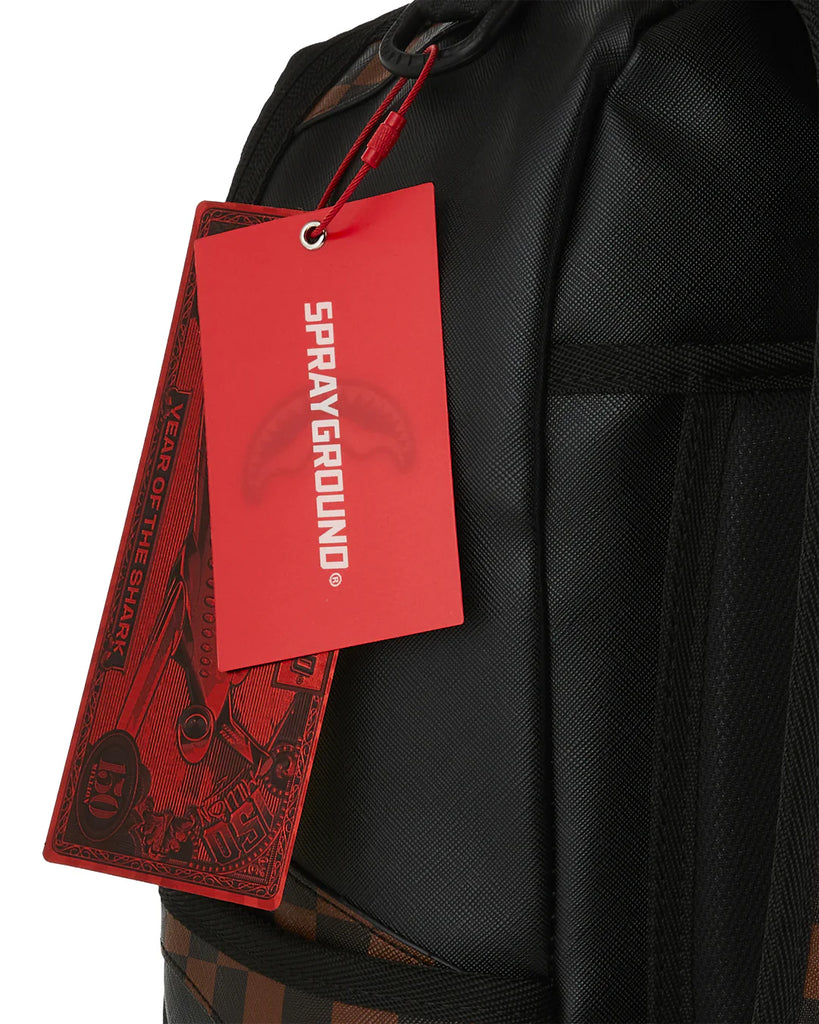 ZAINO SPRAYGROUND 8281 JETSTREAM BROWN BACKPACK