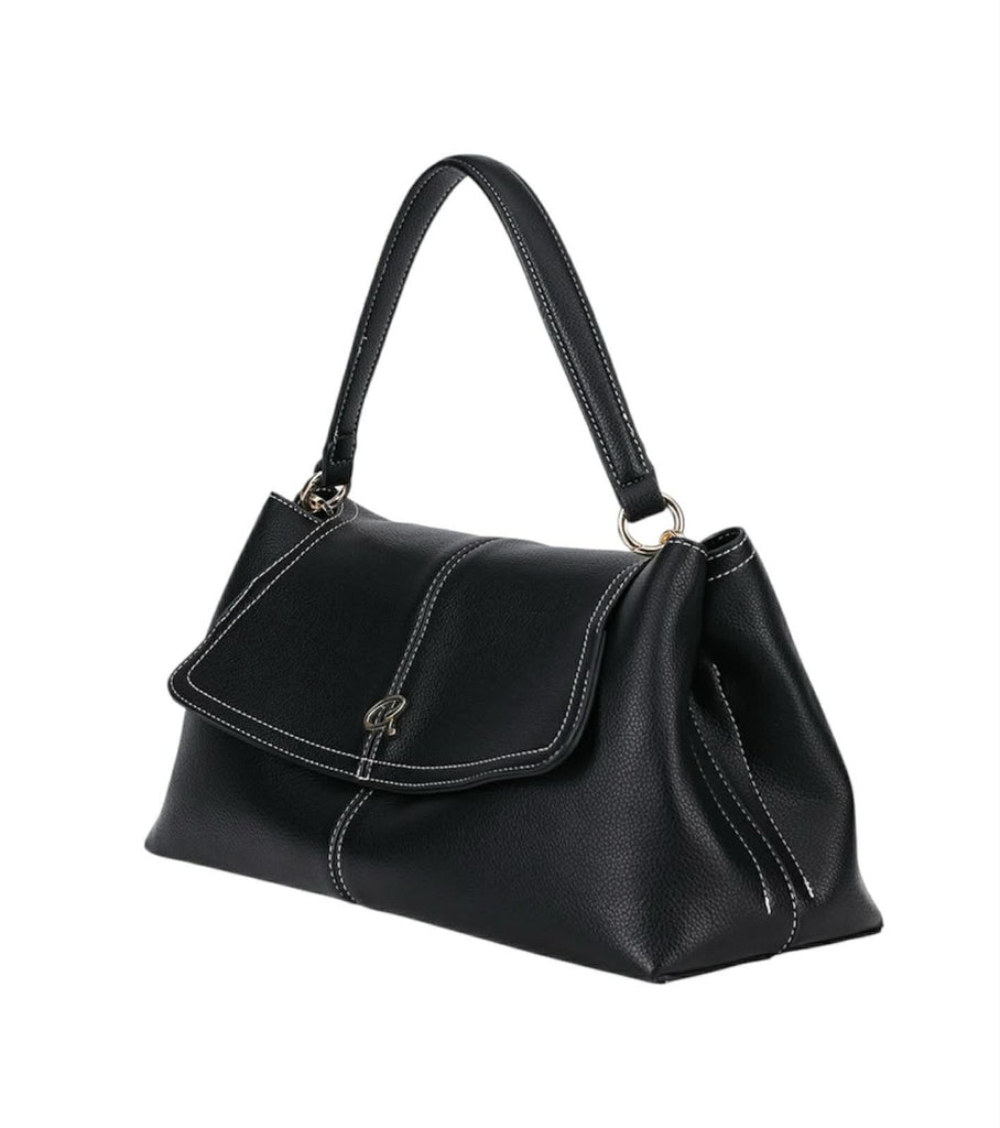 BORSA AXEL 1010 3514 A TRACOLLA CON CUCITURE A CONTRASTO