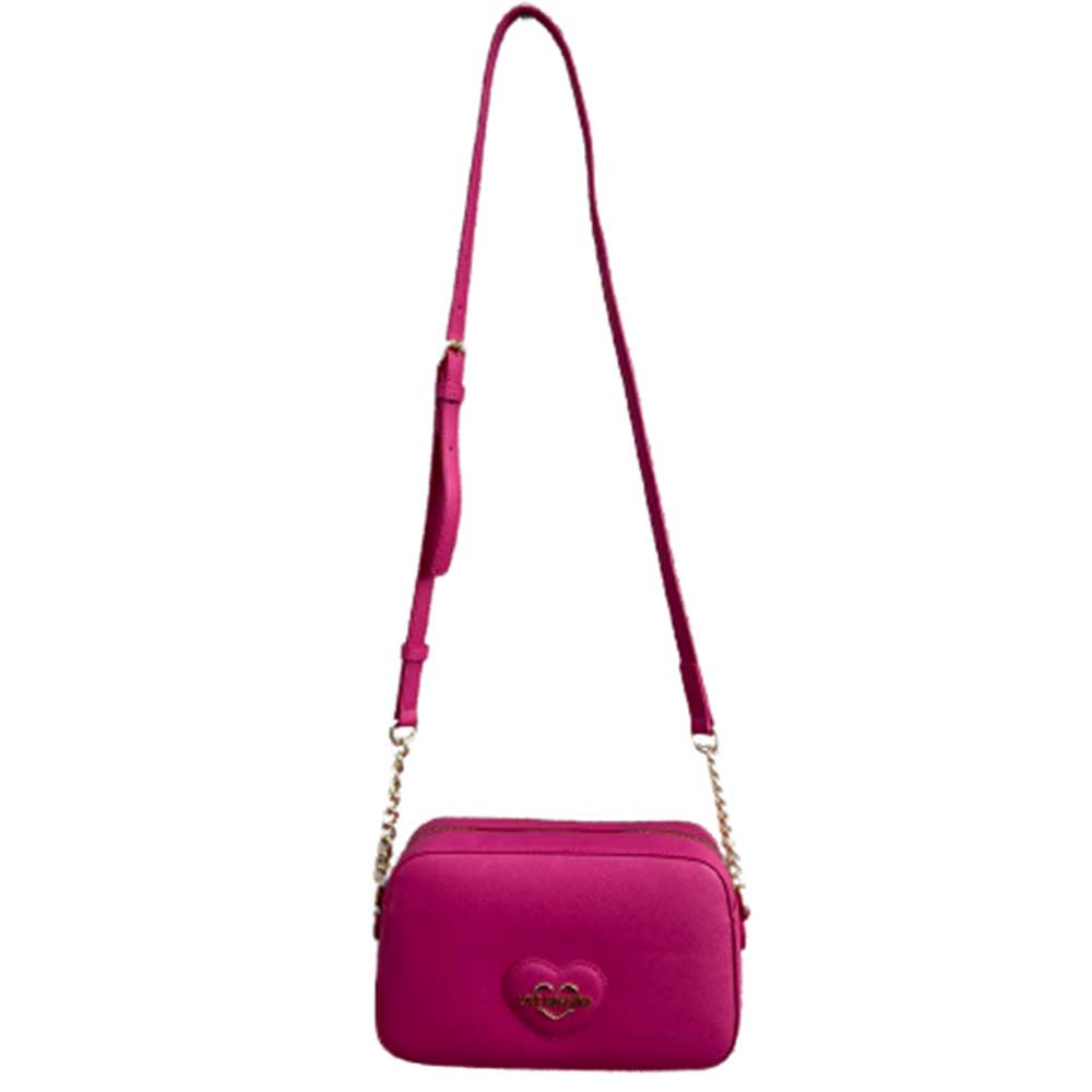 Borsa Love Moschino JC4266 Tracolla in saffiano Fuxia