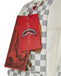 ZAINO SPRAYGROUND 7537 CREAM HENNY QUILT PUFF BACKPACK