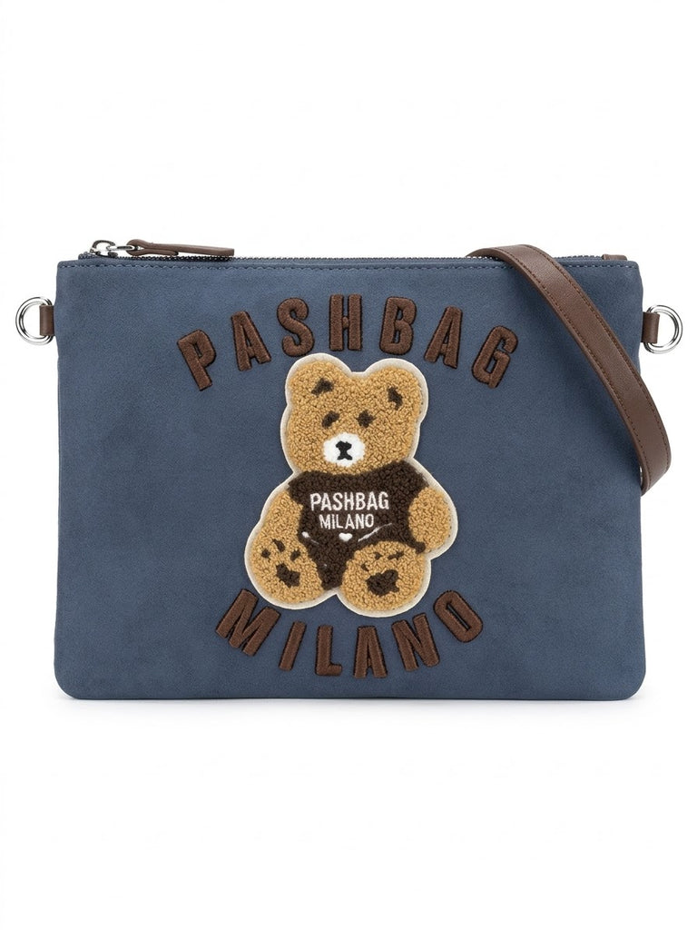 Borsa Pashbag Sophie Pochette con tracolla in suede