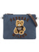 Borsa Pashbag Sophie Pochette con tracolla in suede