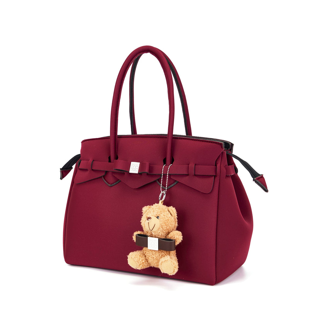 Borsa Save My Bag S62 Miss L in lycra e Teddy charms