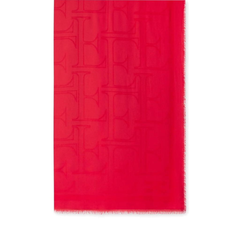 Foulard Elisabetta Franchi SC03F66E2 con logo pattern All-over