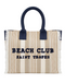 Borse Marinette Saint Tropez Small In Canvas Beach Club