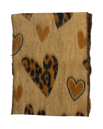 Sciarpa L’ Atelier du Sac 20765 Leopards hearts