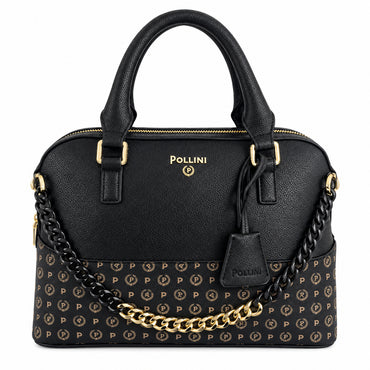 Borsa Pollini SC4554 bauletto monogram con tracolla