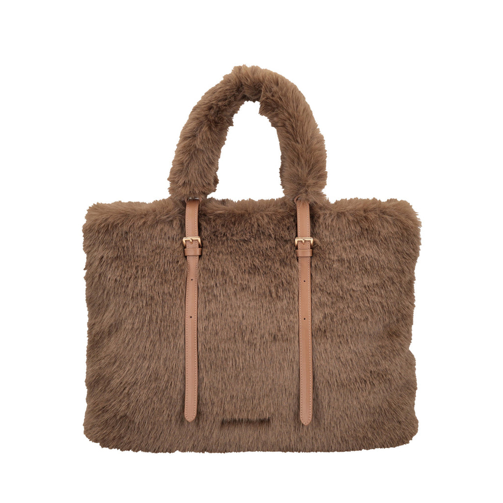 Borse Tosca blu SF2671B60 Shopping bag Cleo con manici regolabili