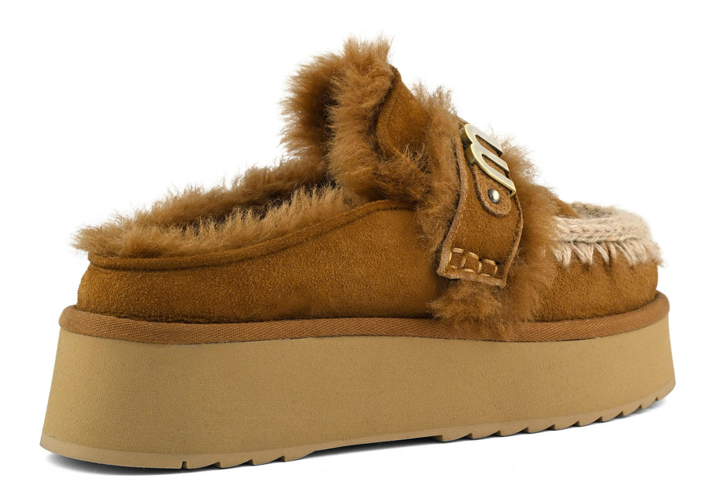 Scarpe MOU Platform clog with strap logo COG MU.FW681006A