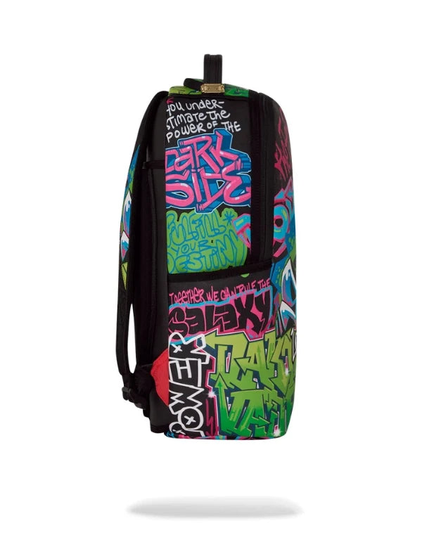 ZAINO SPRAYGROUND 9089 STAR WARS VADER HALF GRAFF BACKPACK