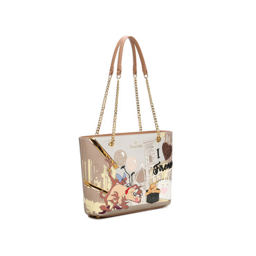 Borsa Braccialini Cartoline LT203 Shopping Firenze