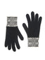 Guanti Moschino 65215 bordo all over in lurex