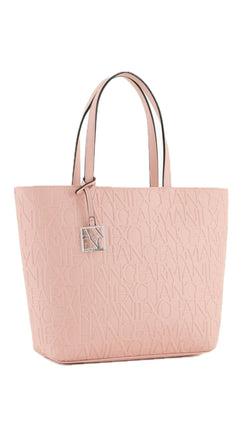 Borsa Armani Exchange Art942650 Shopping Bag logata opaca